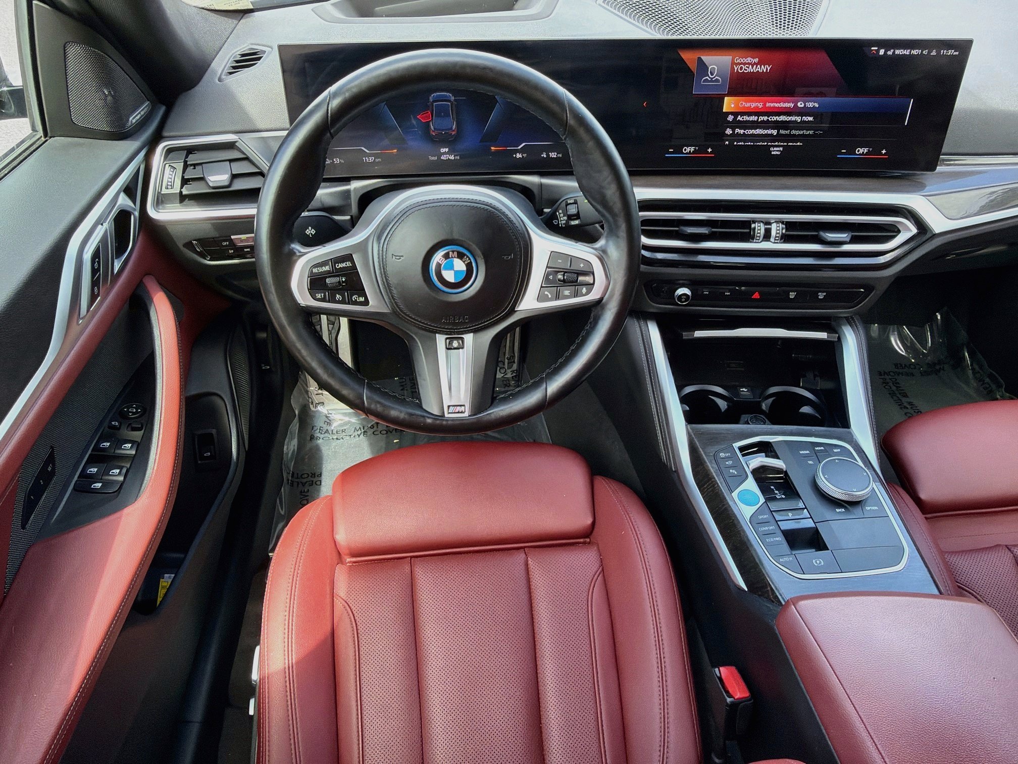 Used 2023 BMW i4 eDrive40 w/ M Sport Package RWD image 16