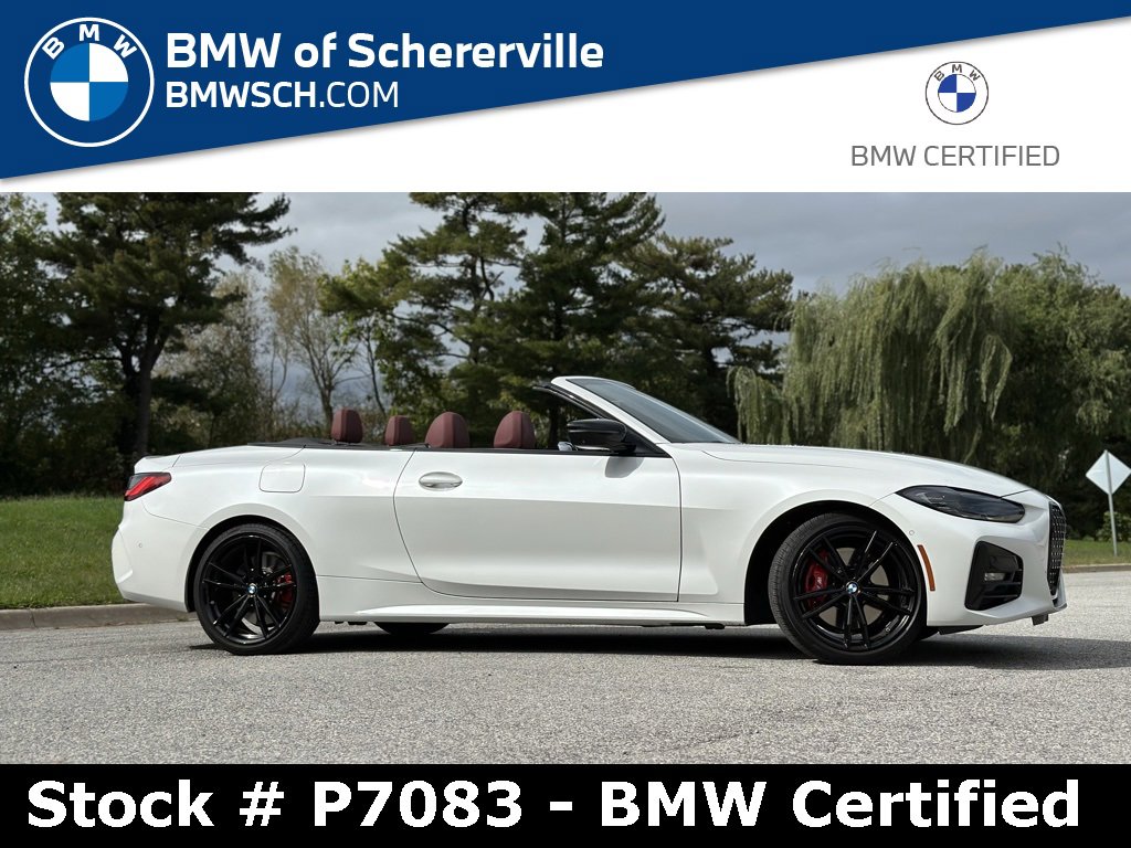 Certified 2023 BMW 430i xDrive Convertible w/ M Sport Package