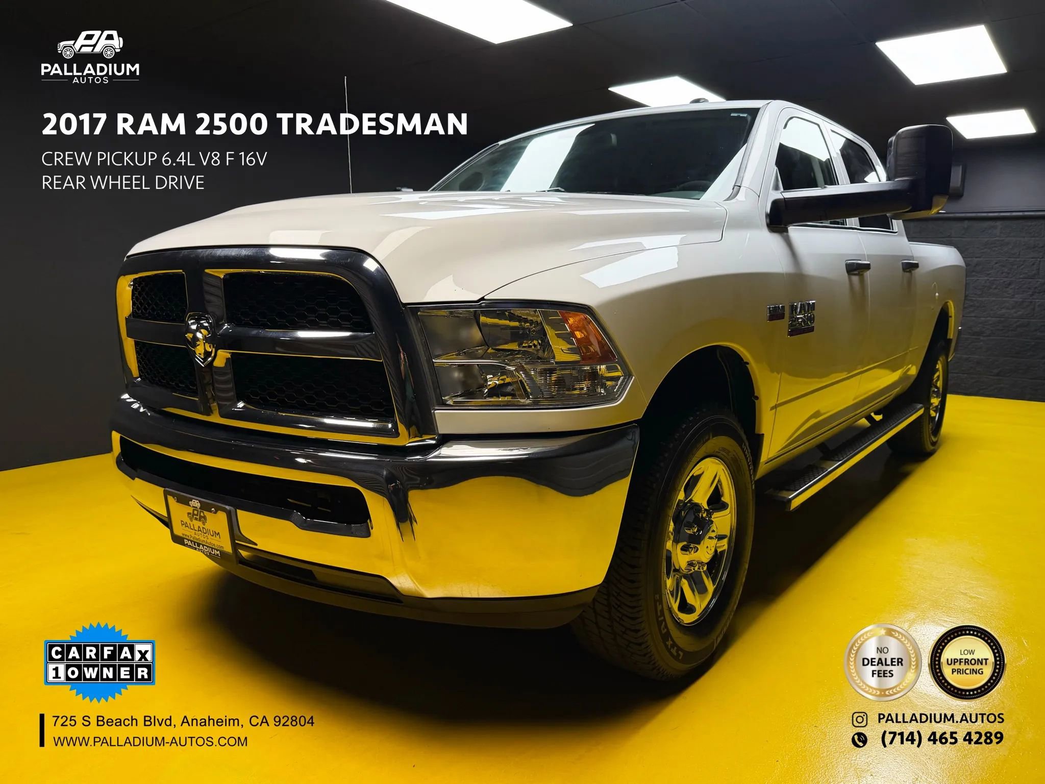 Used 2017 RAM 2500 Tradesman w/ Chrome Appearance Group