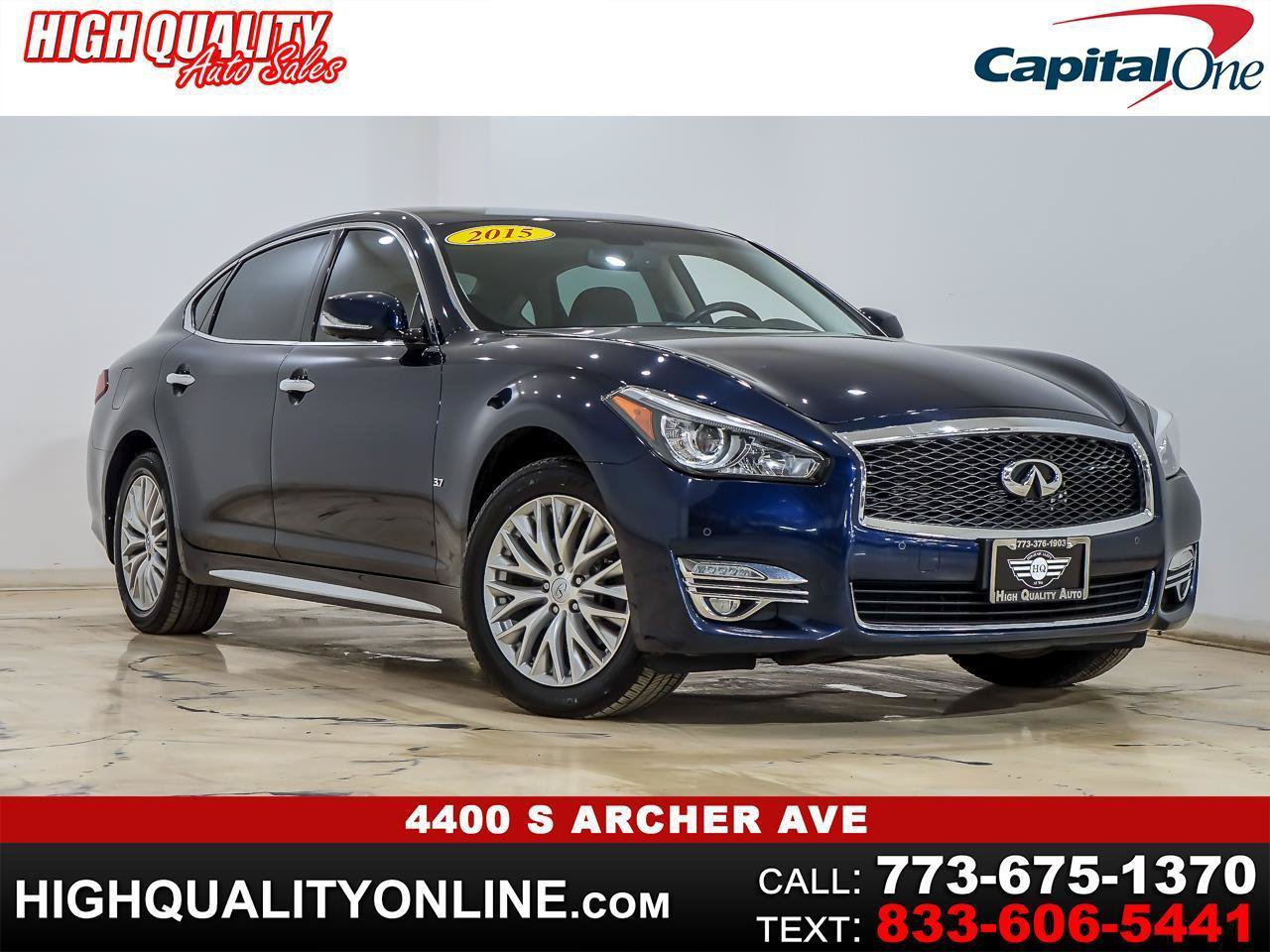 Used 2015 INFINITI Q70 L 3.7 w/ Deluxe Touring Package AWD/4WD image 1