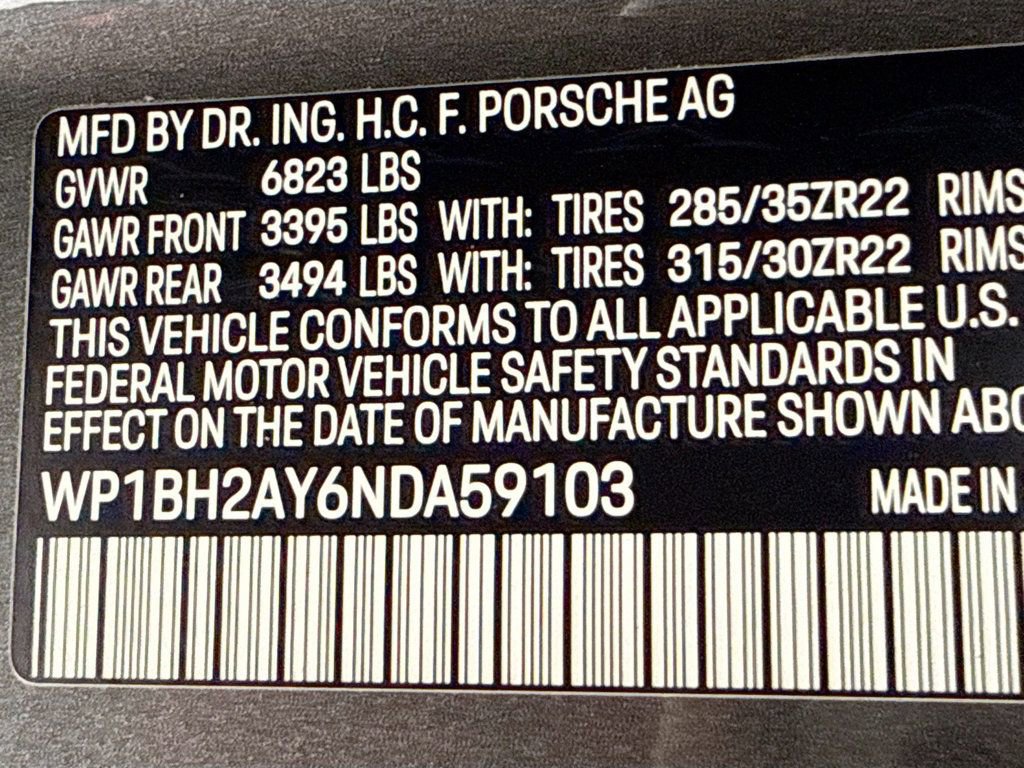 Certified 2022 Porsche Cayenne Turbo S image 30