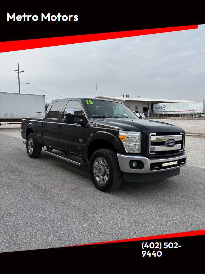 Used 2015 Ford F250 King Ranch w/ King Ranch w/Chrome Package image 1