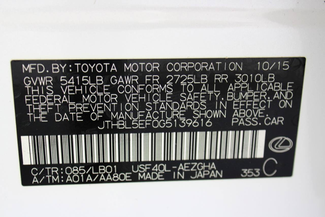Used 2016 Lexus LS 460 w/ Comfort Package RWD image 84