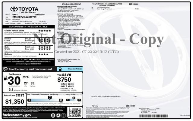 Used 2020 Toyota RAV4 LE FWD image 4