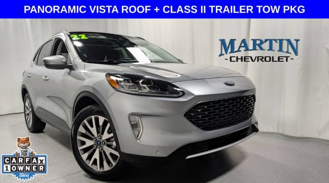 Used 2022 Ford Escape Titanium w/ Class II Trailer Tow Package AWD/4WD video 1