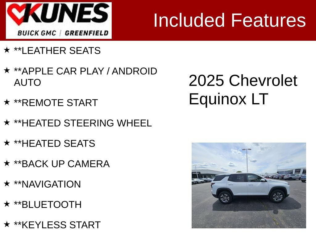 Used 2025 Chevrolet Equinox LT AWD/4WD image 2