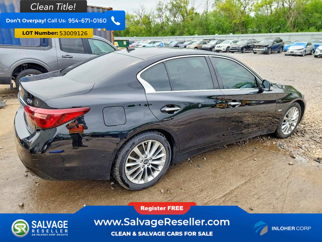 Used 2018 INFINITI Q50 Luxe AWD/4WD image 4