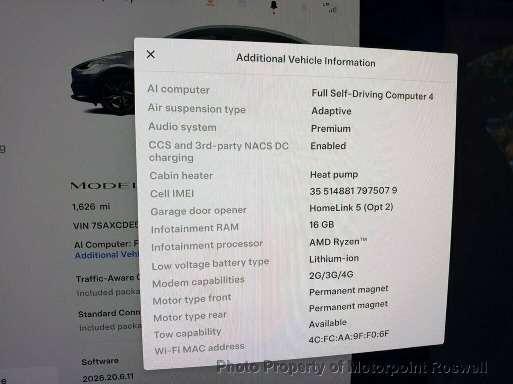 Used 2026 Tesla Model X AWD/4WD image 26