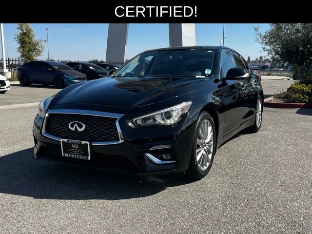 Certified 2023 INFINITI Q50 Luxe w/ Cargo Package image 1