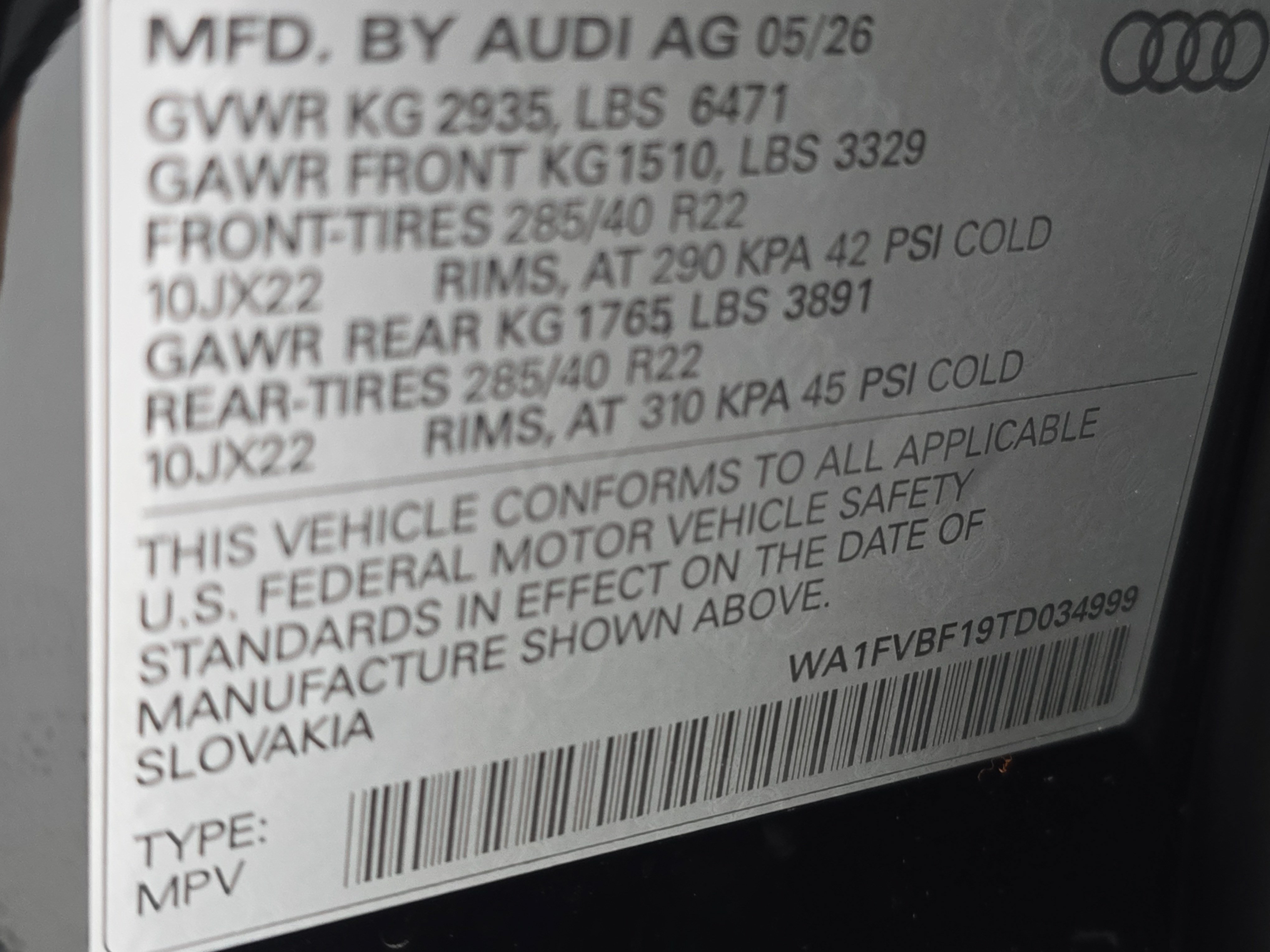 New 2026 Audi Q8 Prestige AWD/4WD image 36