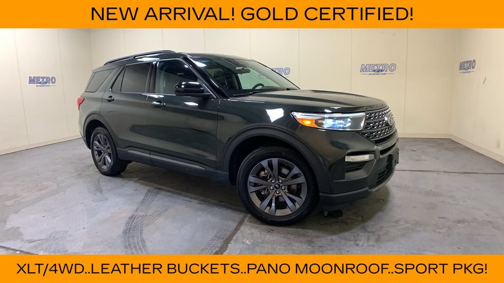 Certified 2023 Ford Explorer XLT w/ Equipment Group 202A AWD/4WD image 1