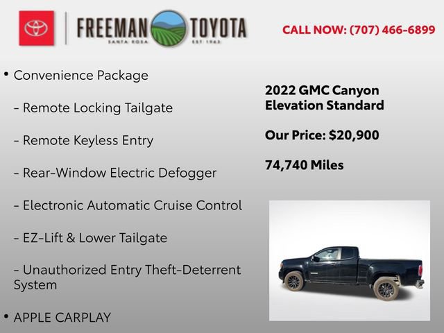 Used 2022 GMC Canyon Elevation Standard w/ Convenience Package image 5