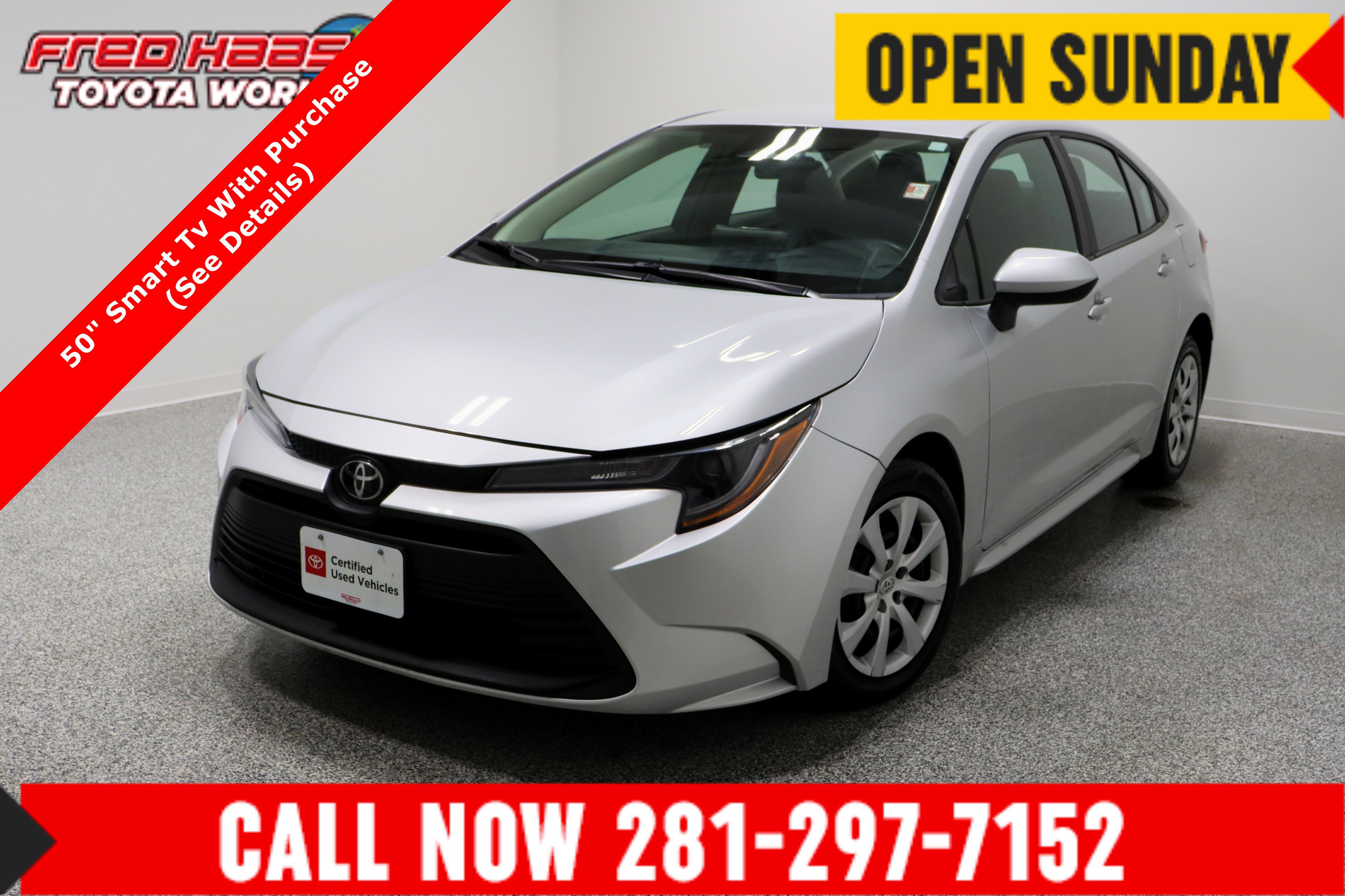 Certified 2023 Toyota Corolla LE