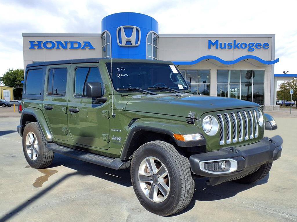 Used 2021 Jeep Wrangler Unlimited Sahara AWD/4WD image 1
