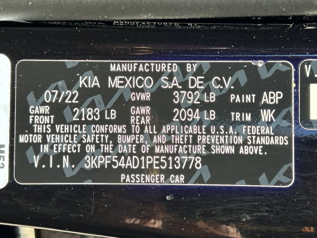 Used 2023 Kia Forte GT-Line w/ GT-Line Technology Package FWD image 30