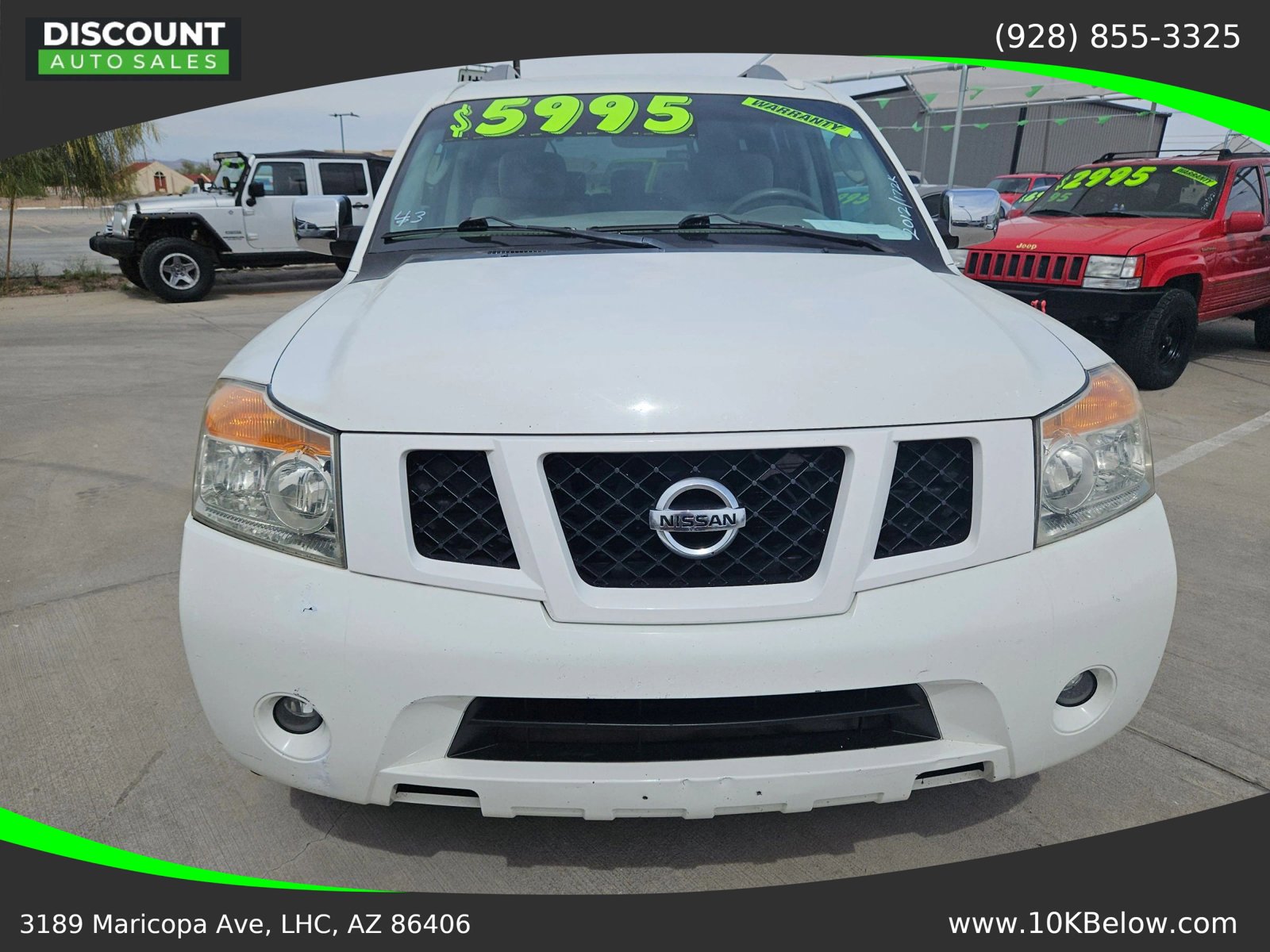 Used 2012 Nissan Armada SV w/ Driver Pkg RWD image 2