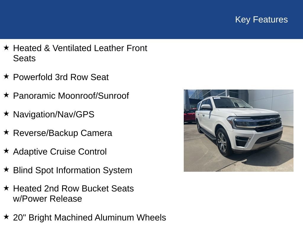 Used 2022 Ford Expedition Max Limited RWD image 39