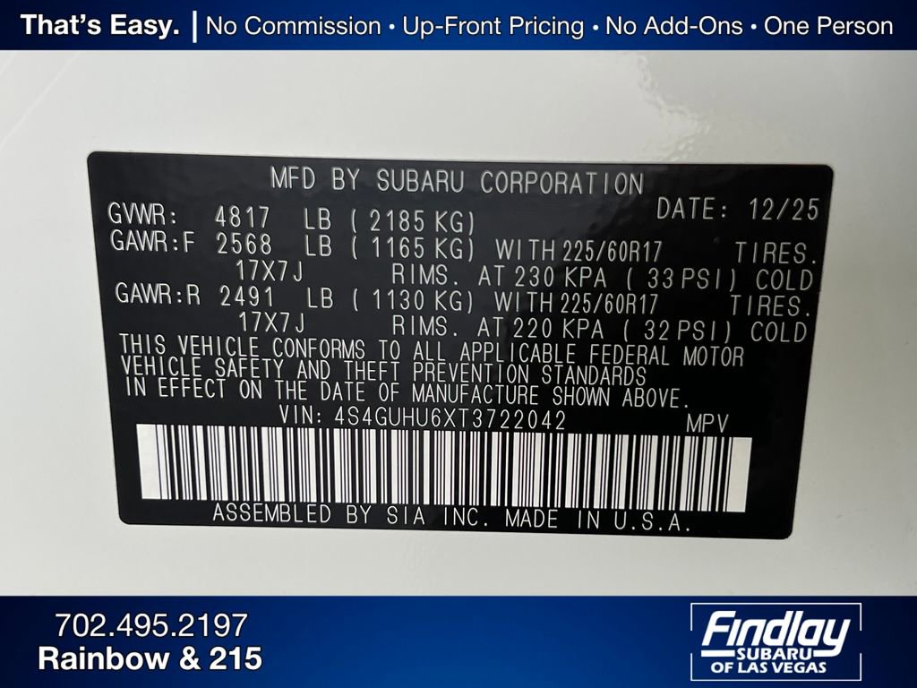 New 2026 Subaru Crosstrek 2.5i Wilderness image 34