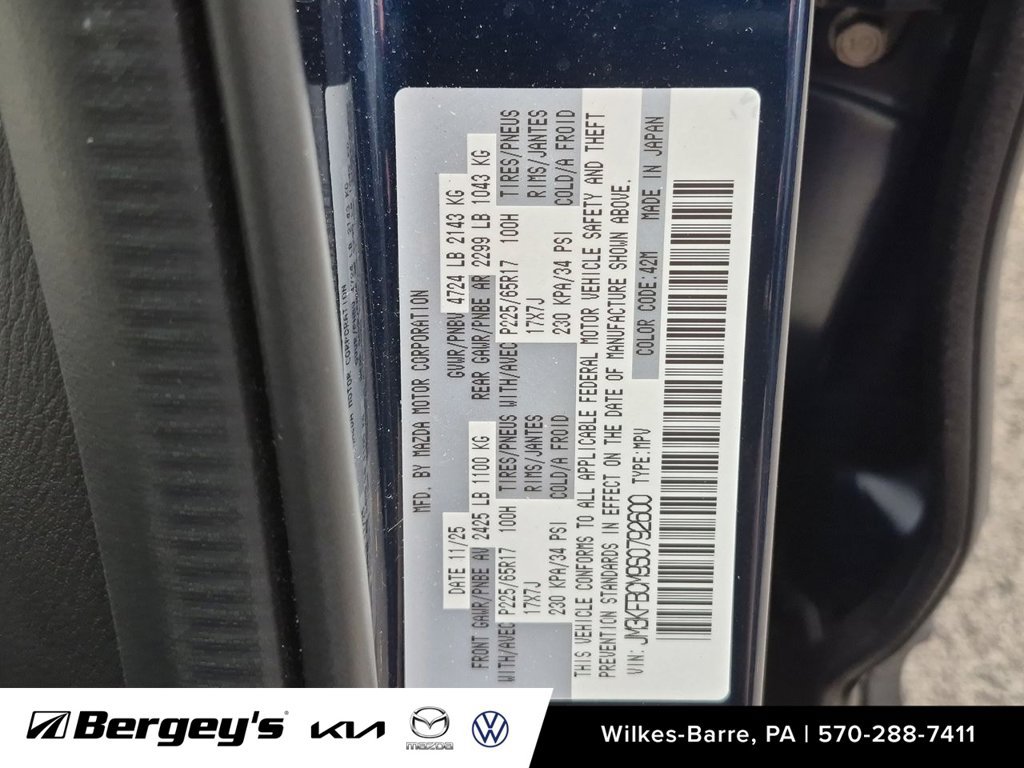 Used 2025 MAZDA CX-5 AWD 2.5 S w/ Preferred Package image 37