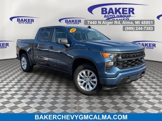 Certified 2024 Chevrolet Silverado 1500 Custom image 1