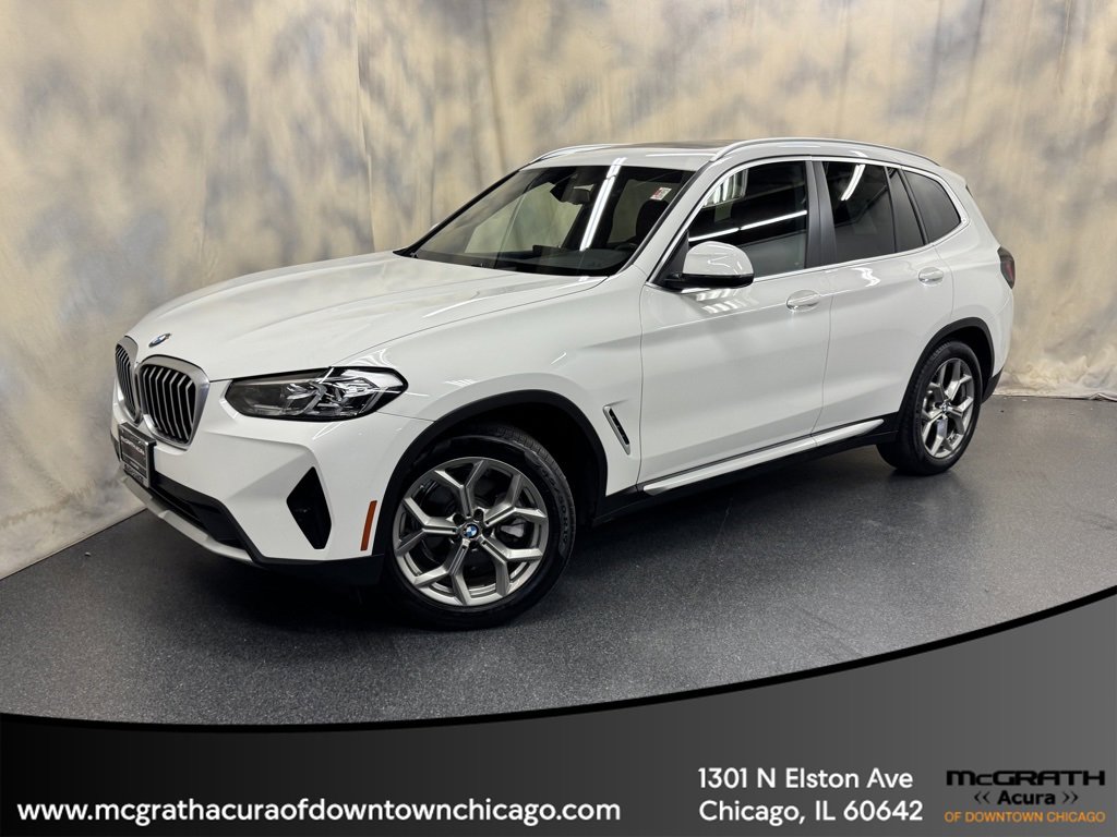 Used 2022 BMW X3 xDrive30i w/ Premium Package 2