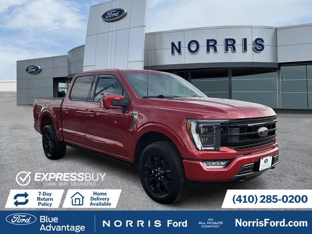 Certified 2023 Ford F150 Platinum w/ Equipment Group 701A High AWD/4WD image 1