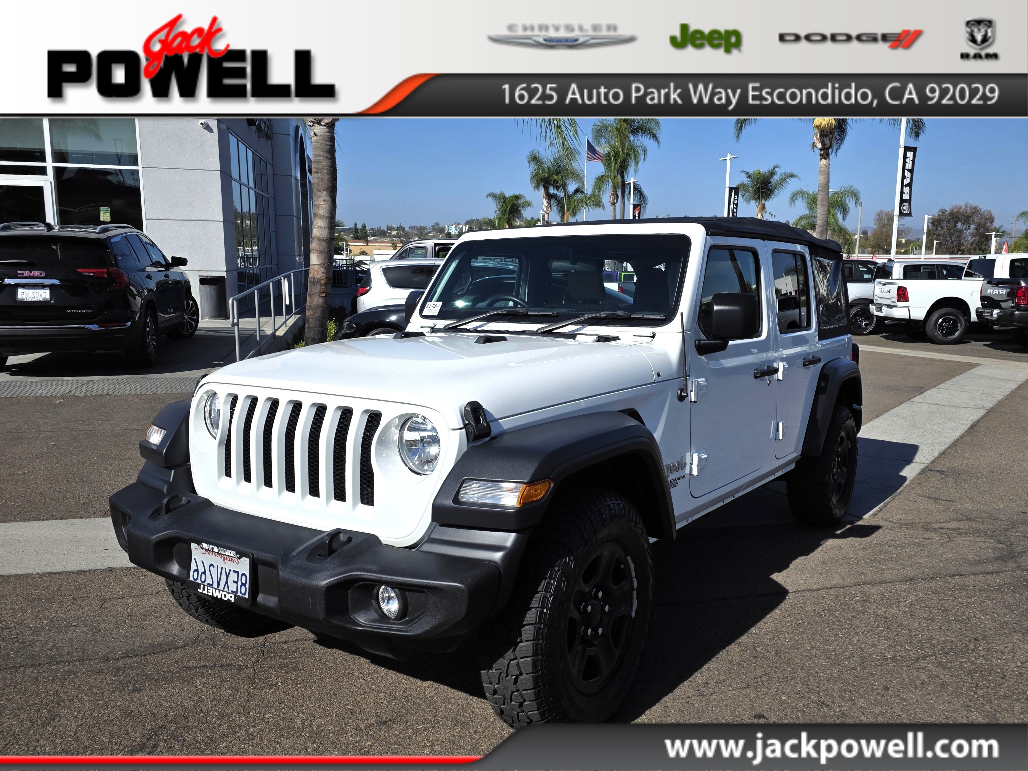 Used 2018 Jeep Wrangler Unlimited Sport