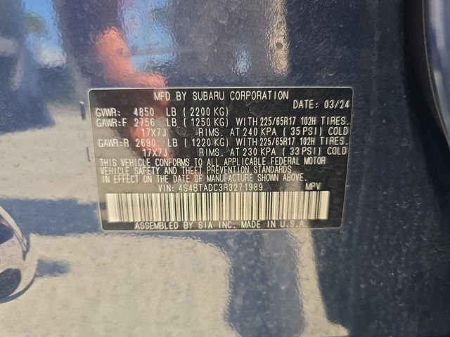 Certified 2024 Subaru Outback Premium AWD/4WD image 29