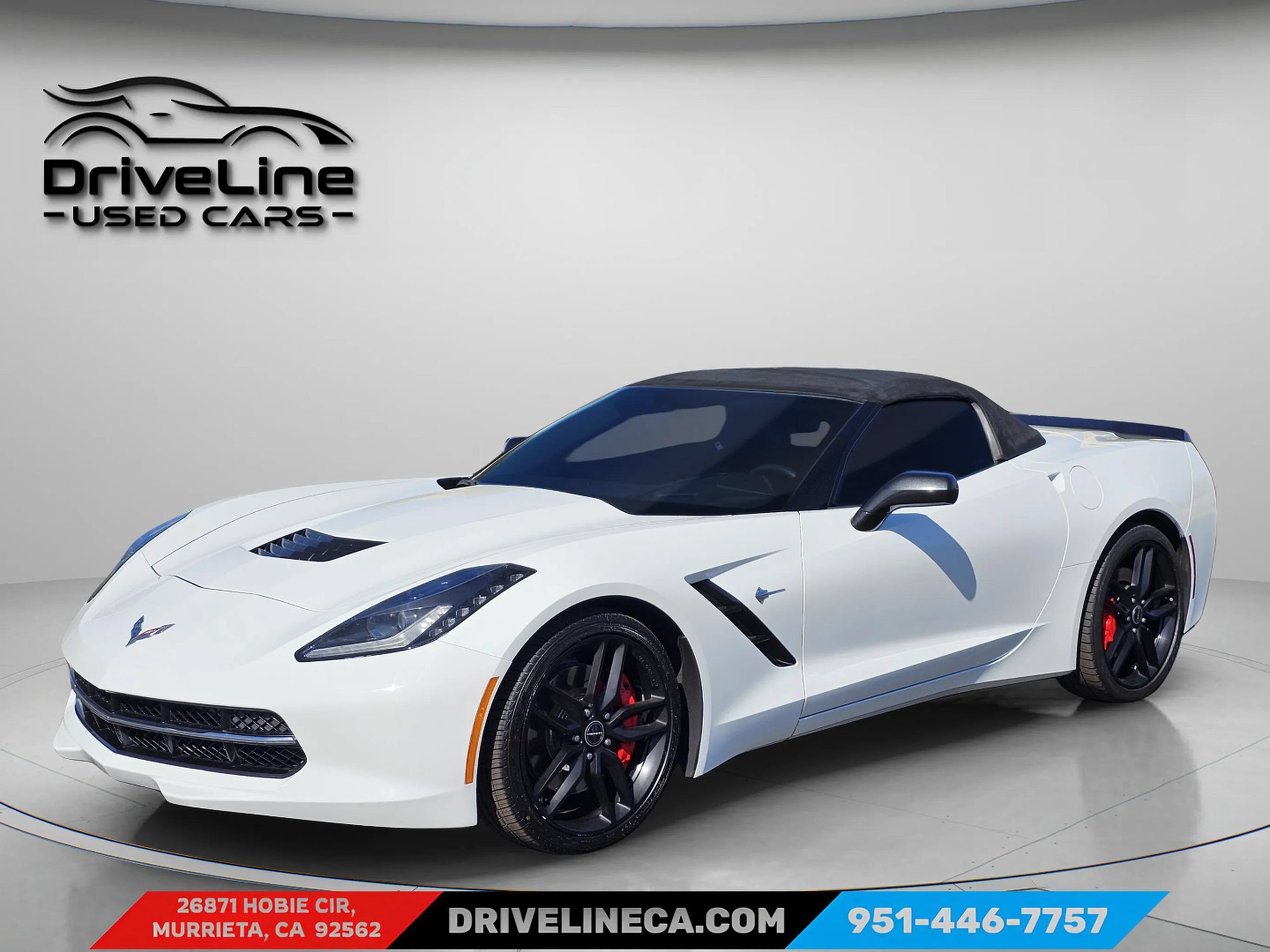 Used 2014 Chevrolet Corvette Stingray Convertible w/ 3LT Preferred Equipment Group RWD image 11