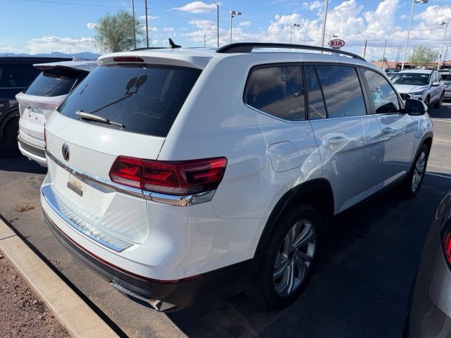Used 2021 Volkswagen Atlas SE w/ Panoramic Sunroof Package FWD image 4