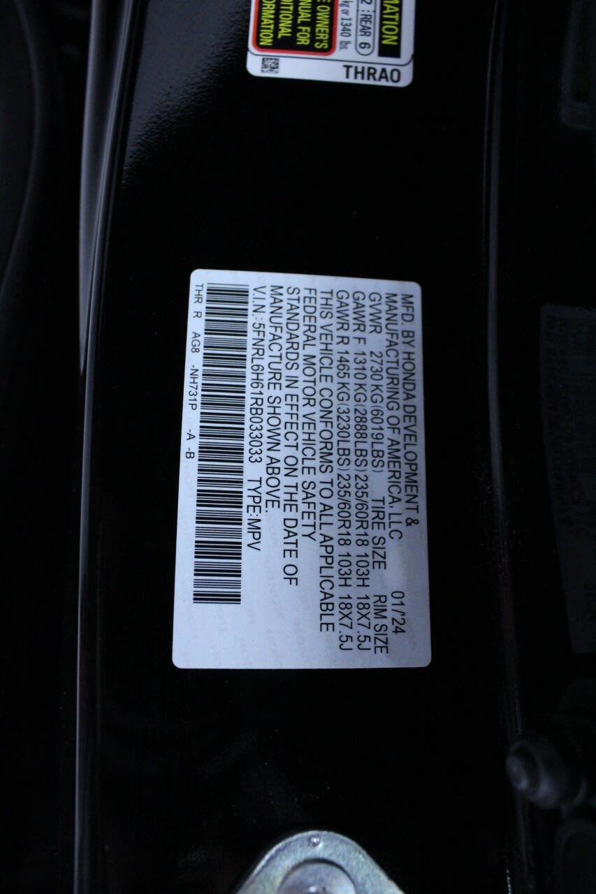 Used 2024 Honda Odyssey EX-L image 41