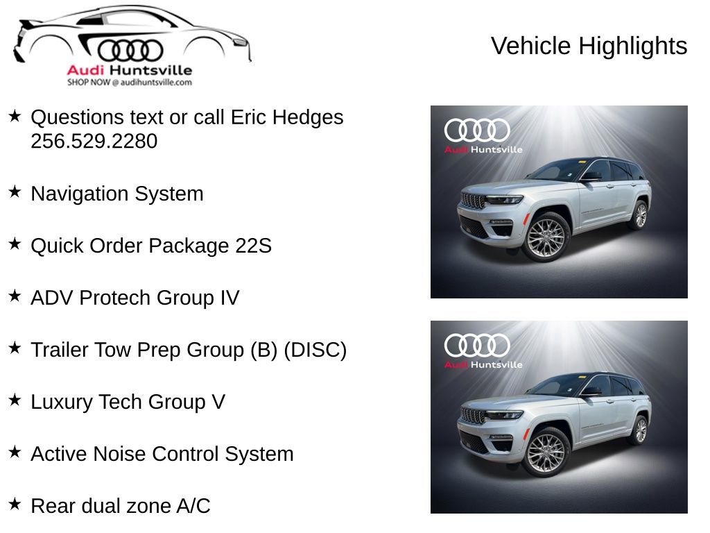 Used 2023 Jeep Grand Cherokee Summit w/ Adv Protech Group IV image 6