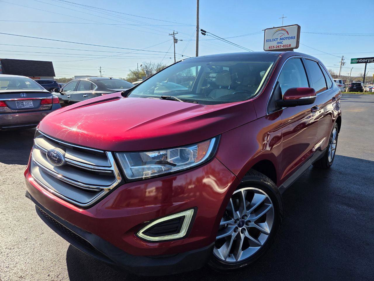 Used 2018 Ford Edge Titanium w/ Equipment Group 301A image 2