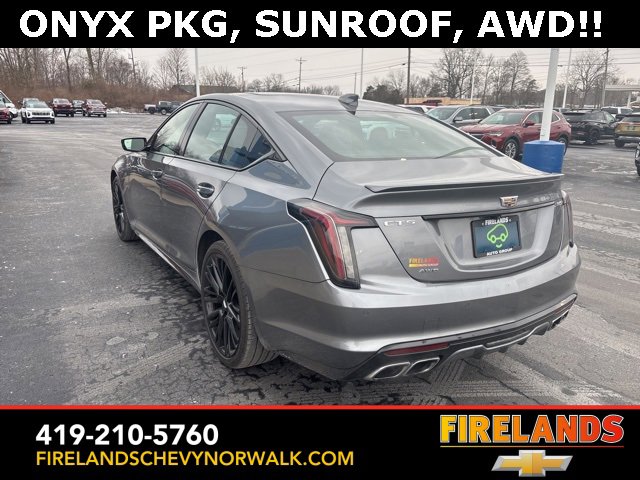 Certified 2022 Cadillac CT5 V w/ LPO, ONYX Package image 7