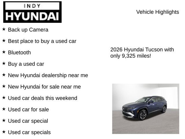 Used 2026 Hyundai Tucson SEL AWD/4WD image 8
