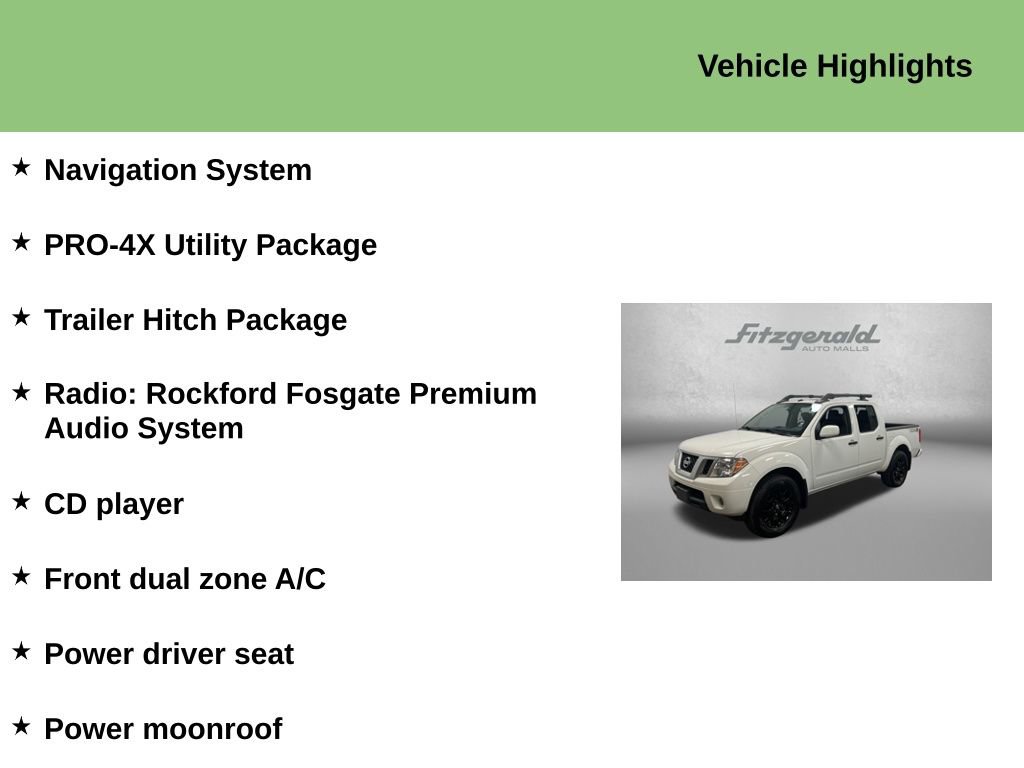 Used 2020 Nissan Frontier PRO-4X w/ Pro-4x Utility Package AWD/4WD image 9