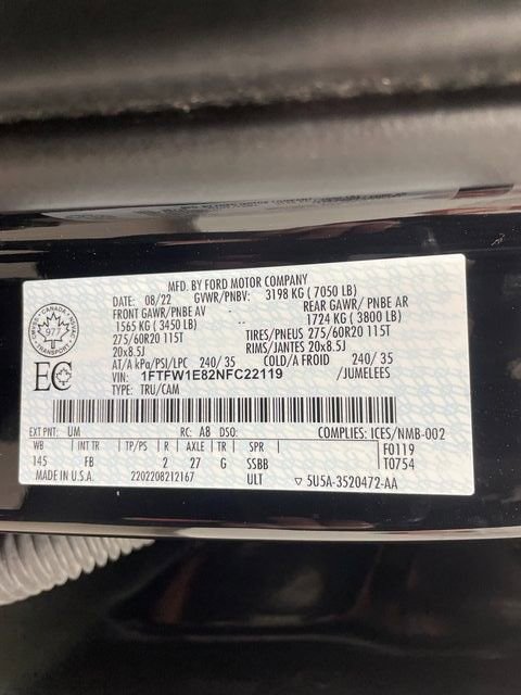 Used 2022 Ford F150 XLT w/ Equipment Group 301A Mid image 25