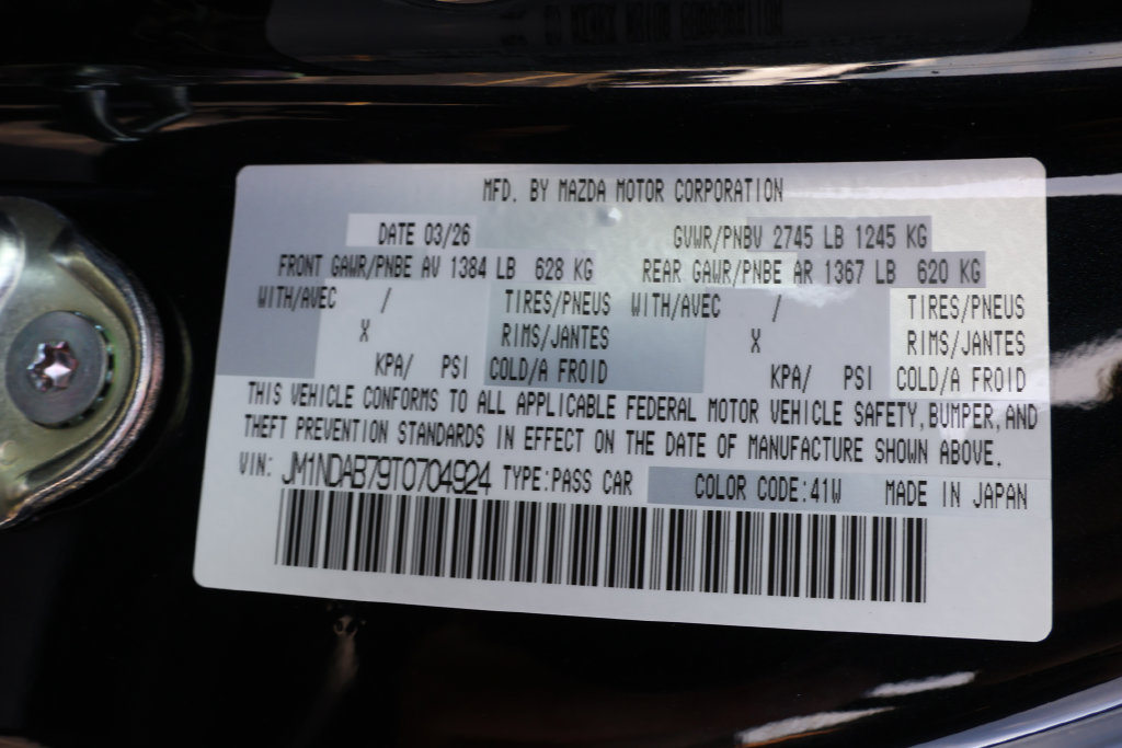 New 2026 MAZDA MX-5 Miata Sport w/ Appearance Package RWD image 40