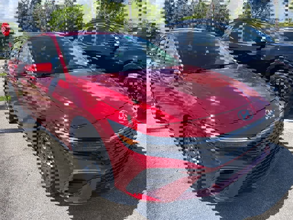 Certified 2024 Hyundai Elantra Blue image 1