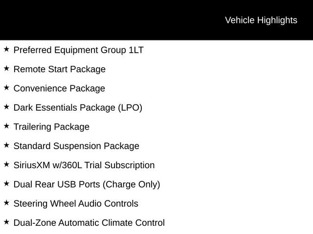 Used 2025 Chevrolet Silverado 1500 LT w/ LPO, Dark Essentials Package image 4