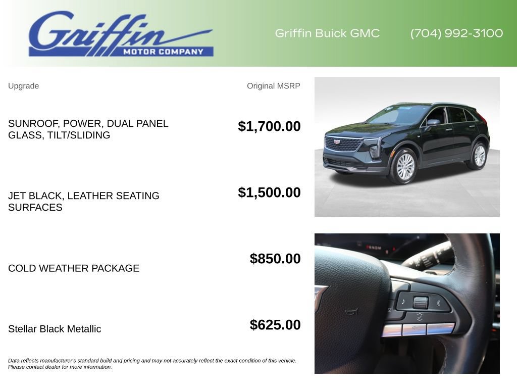 Certified 2024 Cadillac XT4 Luxury w/ Cold Weather Package FWD image 6