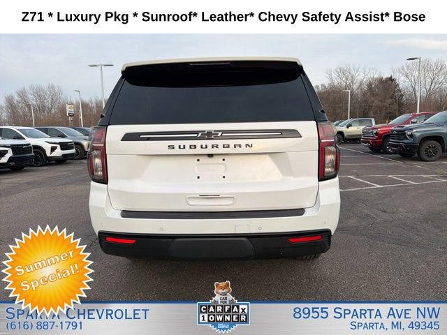 Used 2024 Chevrolet Suburban Z71 w/ Luxury Package AWD/4WD image 4