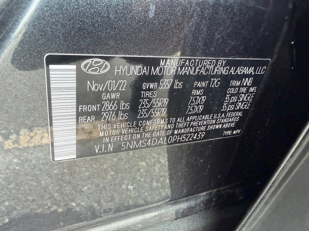 Used 2023 Hyundai Santa Fe Limited AWD/4WD image 40