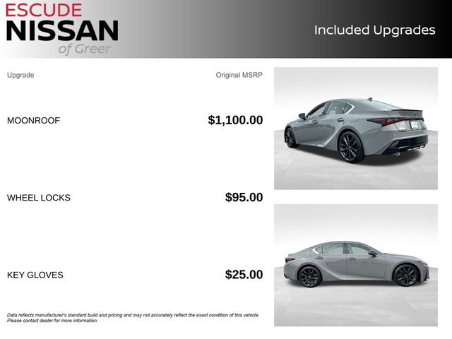 Used 2024 Lexus IS 350 F Sport image 15