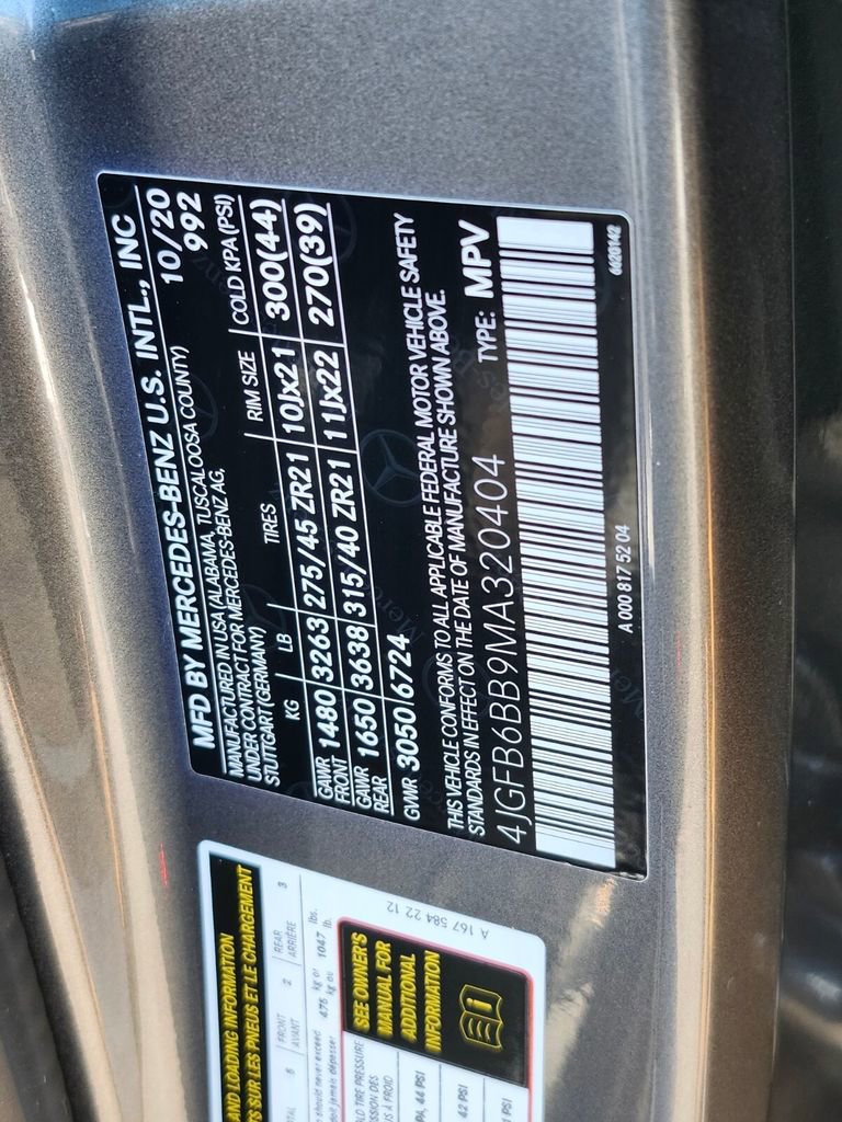 Certified 2021 Mercedes-Benz GLE 53 AMG 4MATIC image 35