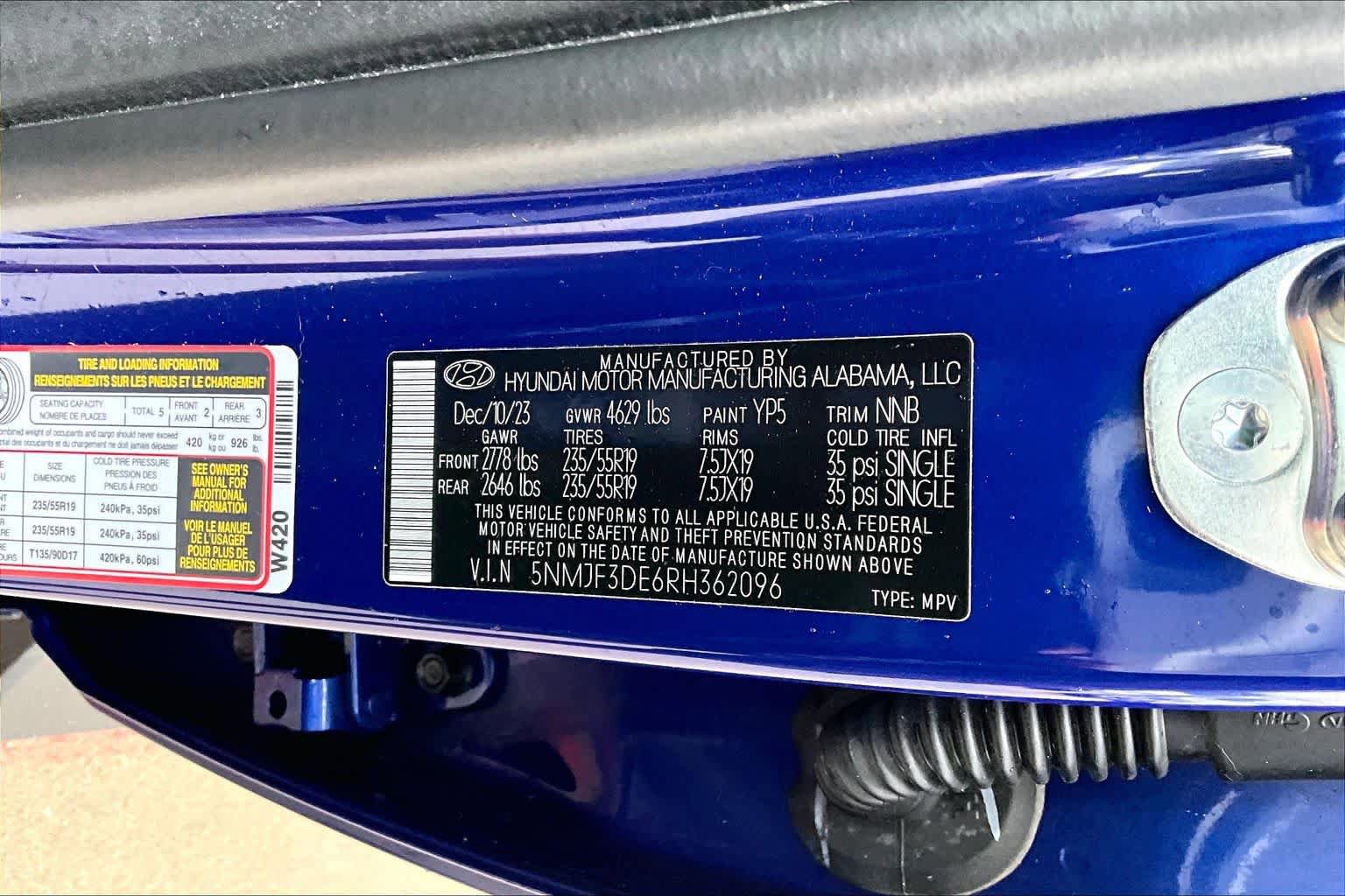 Certified 2024 Hyundai Tucson SEL w/ Convenience Package FWD image 33