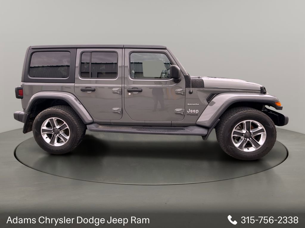 Used 2019 Jeep Wrangler Unlimited Sahara w/ Uconnect 4C Nav & Sound Group image 2