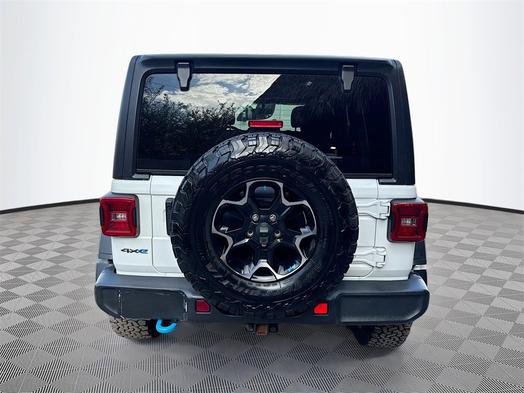 Used 2022 Jeep Wrangler Unlimited Rubicon 4xe w/ Cold Weather Group image 7
