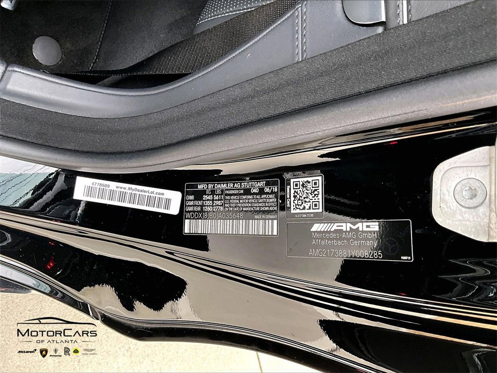 Used 2018 Mercedes-Benz S 63 AMG 4MATIC Coupe image 30