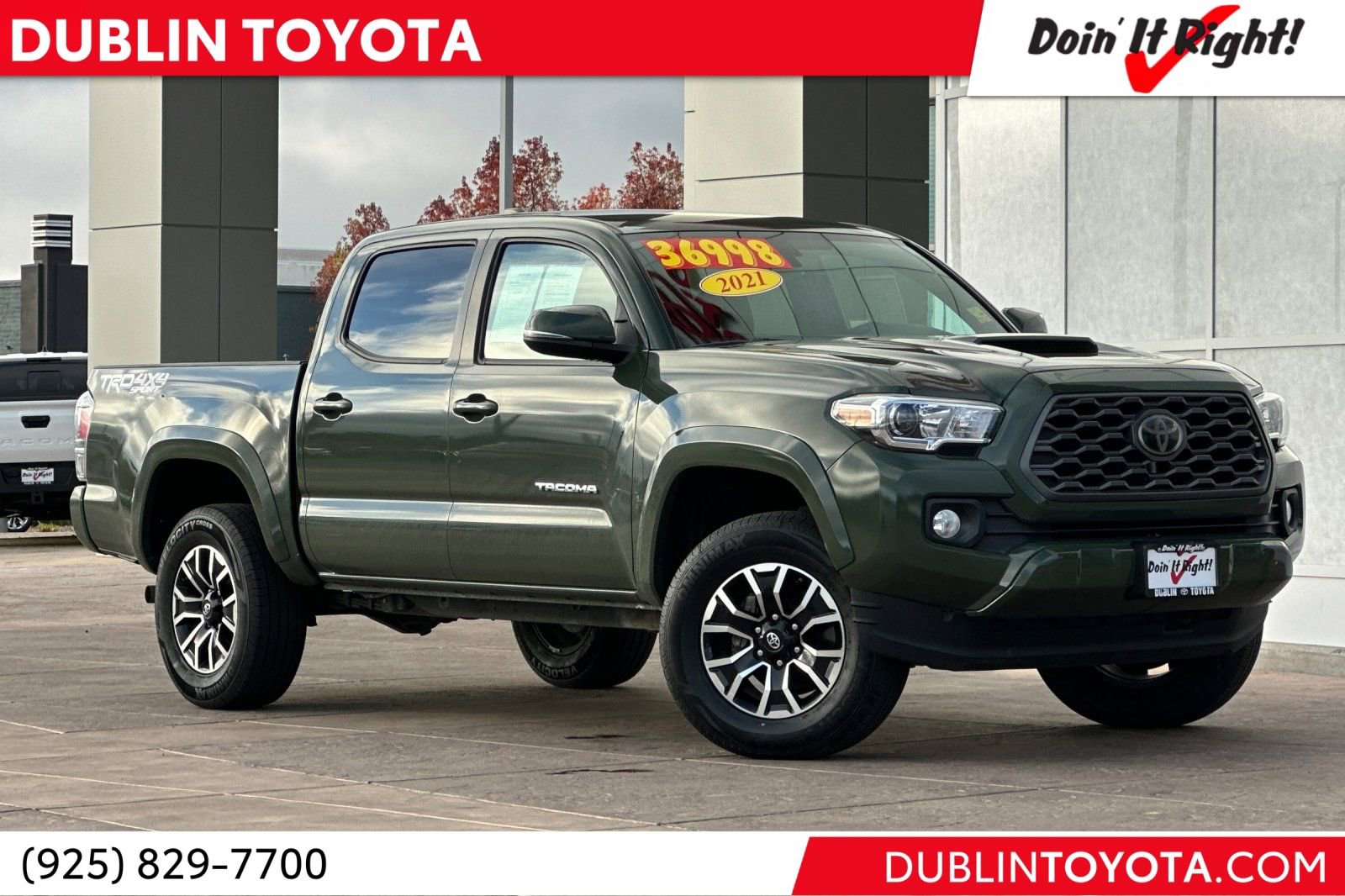 Certified 2021 Toyota Tacoma TRD Sport w/ Technology Package